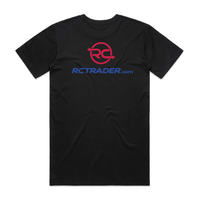 RCTrader T-Shirt Black Centre Chest