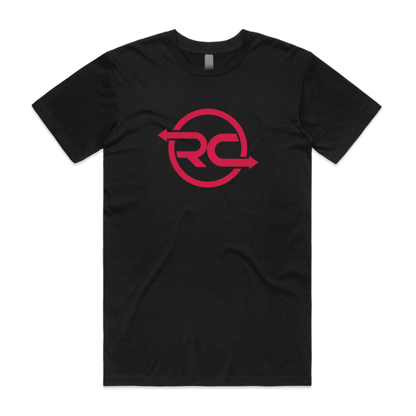 RCTrader T-Shirt Black Centre Chest