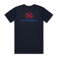 RCTrader T-Shirt Navy Blue Centre Chest